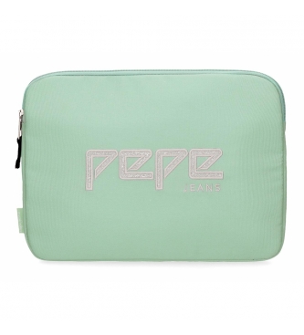 Pepe Jeans Cover for Tablet Pepe Jeans Uma green -30x22x2cm