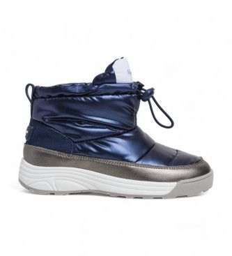 Pepe Jeans Jarvis Blossom navy ankle boots 