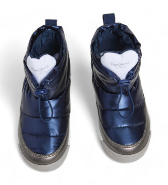 Pepe Jeans Bottines Jarvis Blossom bleu marine 