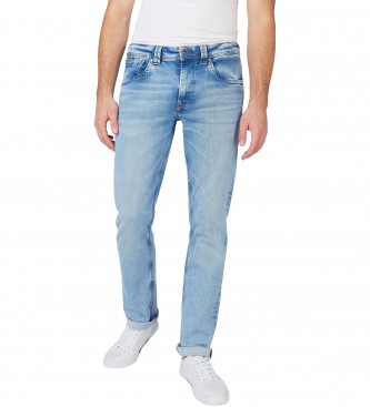 Pepe Jeans Jeans Cash Fit Y Tiro Regular Blau