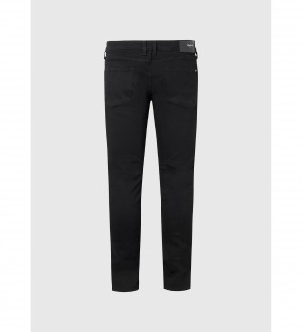 Pepe Jeans Finsbury Skinny Jeans črne barve