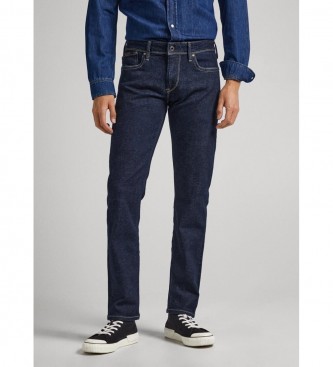 Pepe Jeans Cappello di jeans blu scuro