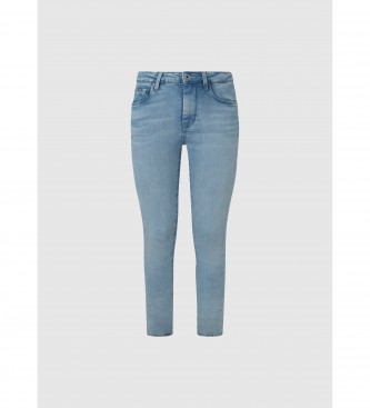 Pepe Jeans Jeans Regent Fit Skinny High Waisted jasnoniebieski