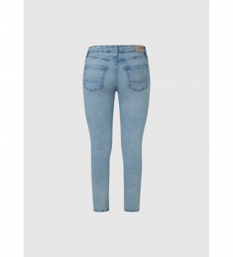 Pepe Jeans Jeans Regent Fit Skinny High Waisted jasnoniebieski