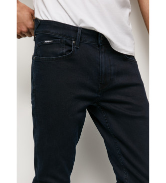 Pepe Jeans Finsbury Fit Skinny Jeans Laag Uitlopend Navy