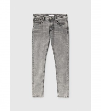 Pepe Jeans Jeans Finsbury Cintura baixa cinzento