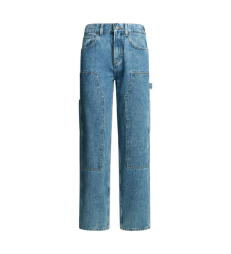 Pepe Jeans Jeans blu larghi e a vita alta