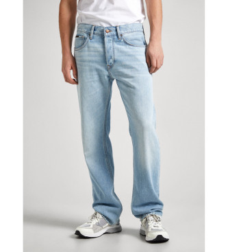 Pepe Jeans Jeans relaxed fit en regular rise blauw