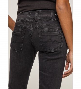 Pepe Jeans Gen calças de ganga de ajuste regular preto