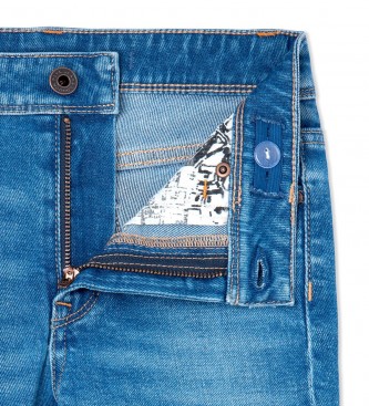 Pepe Jeans Calas de ganga Pixlette cintura alta azul