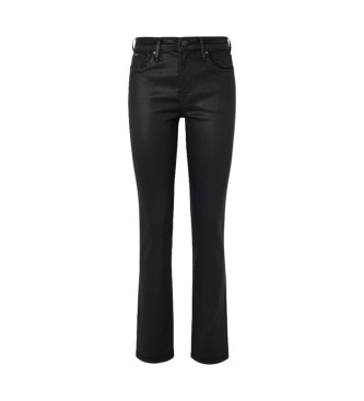 Pepe Jeans Calas de ganga slim Hw Coated preto