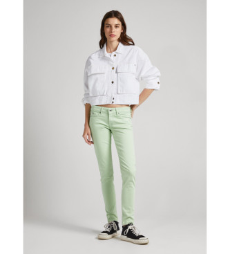 Pepe Jeans Jeansy Soho zielone