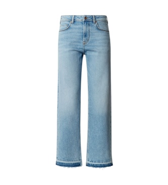 Pepe Jeans Niebieskie jeansy Straight Arrow