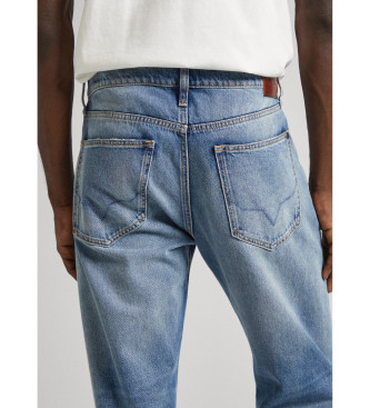 Pepe Jeans Dżinsy proste niebieskie