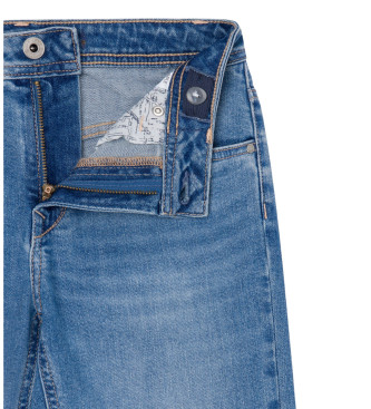 Pepe Jeans Blaue konisch zulaufende Jeans