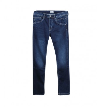 Pepe Jeans Track Jeans Regular Fit blauw
