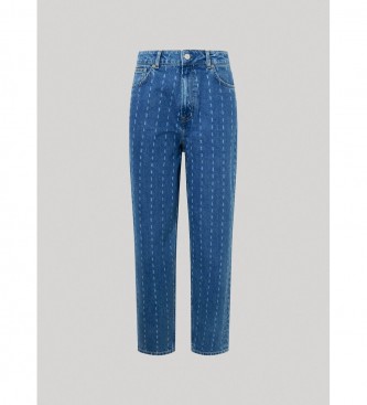 Pepe Jeans Jeans Willow Krijtstreep Blauw