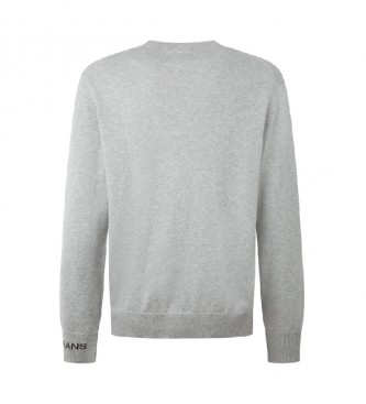 Pepe Jeans Pull Andr Col rond gris