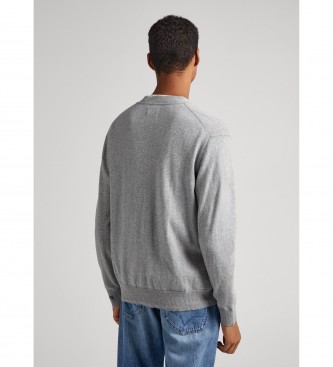 Pepe Jeans Andre Cardigan pull gris