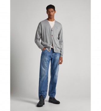 Pepe Jeans Andre Cardigan grey jumper