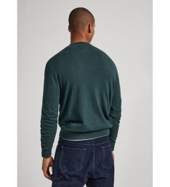 Pepe Jeans Andre Crew Neck green jumper