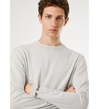 Pepe Jeans Pulover Andre sive barve
