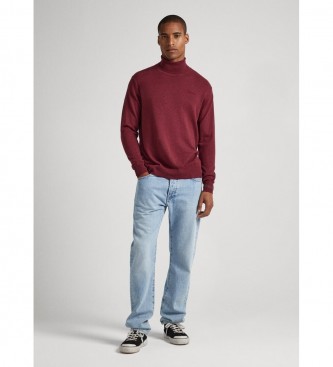 Pepe Jeans Jersey Andre Turtle Neck granate