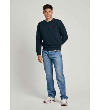 Pepe Jeans Felpa girocollo Axel blu scuro