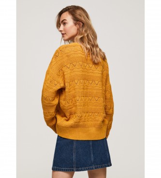 Pepe Jeans Mosterd Bubby Sweater