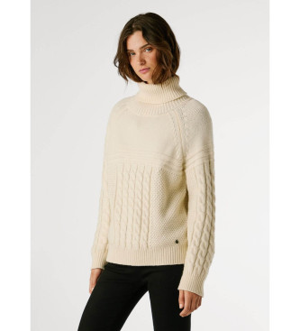 Pepe Jeans Caresse Pullover cremefarben