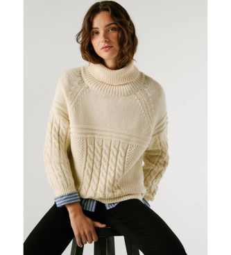Pepe Jeans Caresse Pullover cremefarben