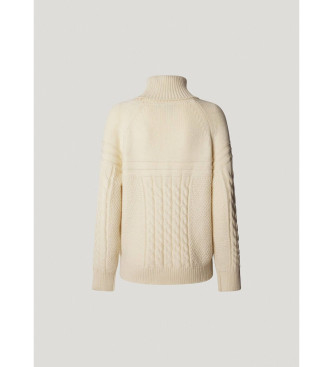 Pepe Jeans Caresse Pullover cremefarben