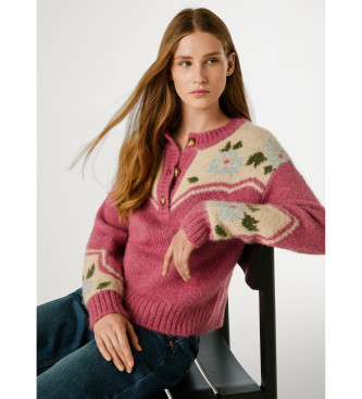 Pepe Jeans Chiara trui roze