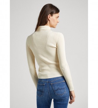 Pepe Jeans Dalia Rolled jumper white