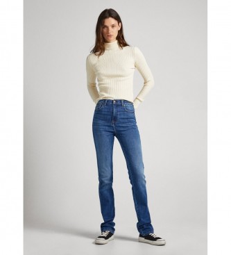 Pepe Jeans Pull roul Dalia blanc