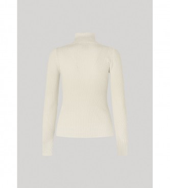 Pepe Jeans Dalia Rolled jumper white