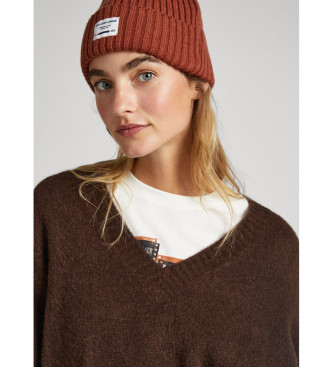 Pepe Jeans Pull Denisse marron