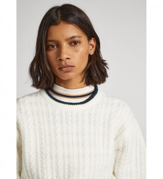 Pepe Jeans Elnora Pullover wei