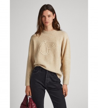Pepe Jeans Maglia Eloise beige