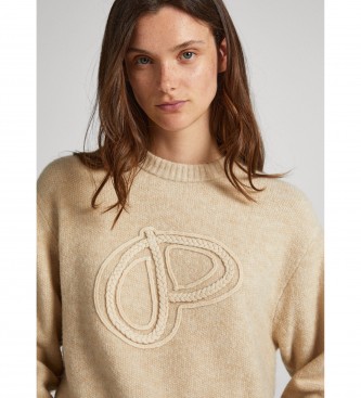 Pepe Jeans Maglia Eloise beige