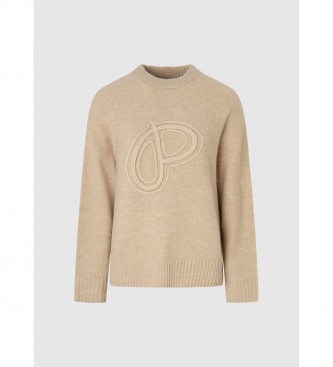 Pepe Jeans Maglia Eloise beige