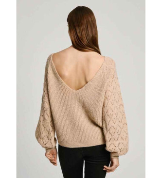 Pepe Jeans Hailey beige jumper