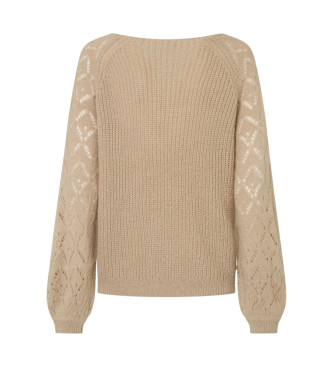 Pepe Jeans Hailey beige jumper