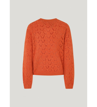 Pepe Jeans Hailey trui oranje