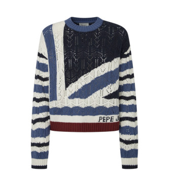 Pepe Jeans Granatowy sweter Harlow