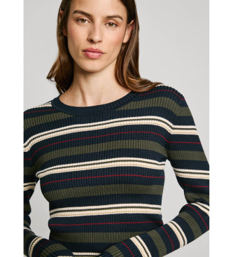 Pepe Jeans Zielony sweter Hillary