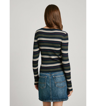 Pepe Jeans Zielony sweter Hillary