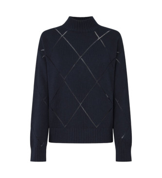 Pepe Jeans Sweter Idris Perkins w kolorze granatowym