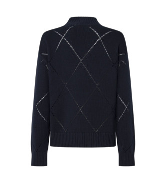 Pepe Jeans Sweter Idris Perkins w kolorze granatowym