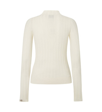 Pepe Jeans Izabel Schildkrten-Pullover wei